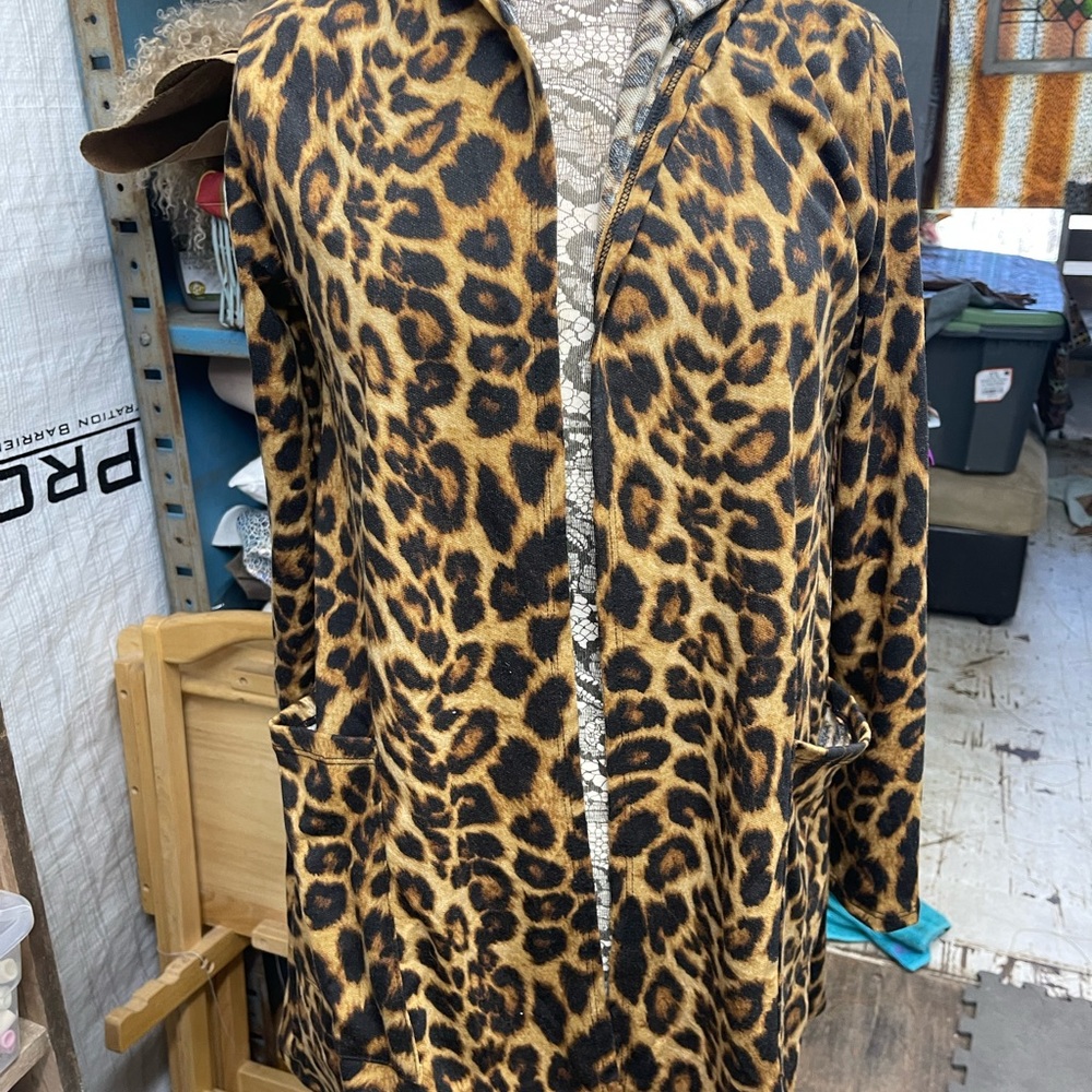 Leopard cardigan